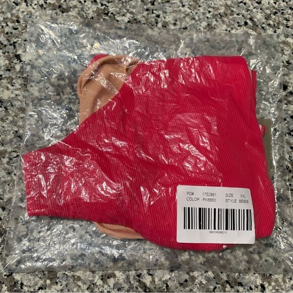 J Crew Ribbed High Rise Cheeky Bikini Bottom be808 XXL - Picture 5 of 8